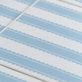 Sanderson Pinetum Stripe Dove Blue Porcelain Wall & Floor Tile 20x20cm