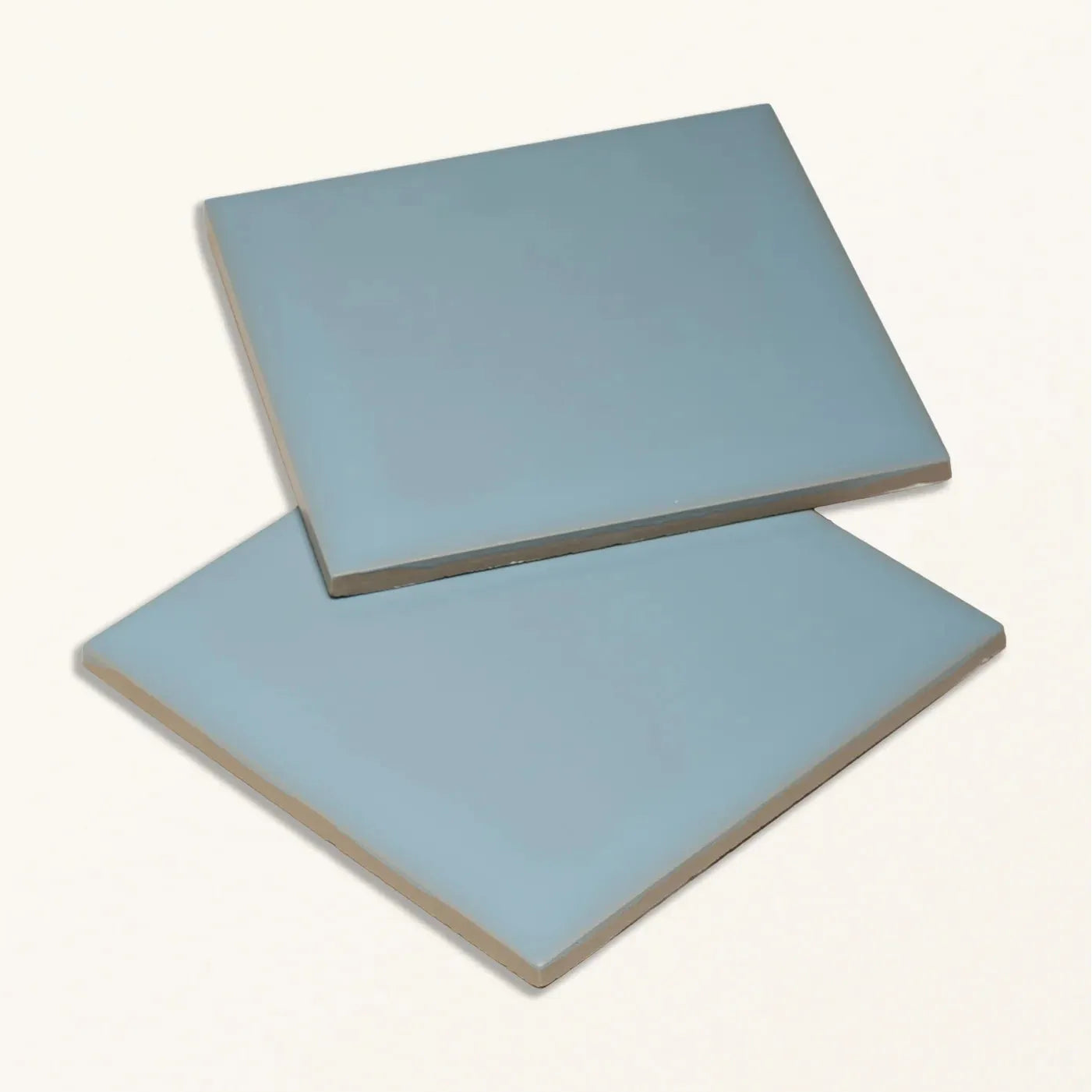 Sanderson Plain Dove Blue Porcelain Wall & Floor Tile 20x20cm