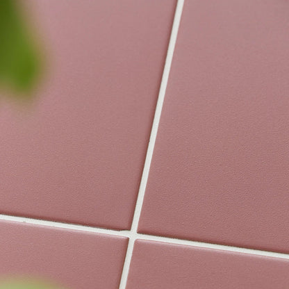 Sanderson Plain Madder Porcelain Wall & Floor Tile 20x20cm