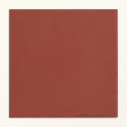 Sanderson Plain Madder Porcelain Wall & Floor Tile 20x20cm