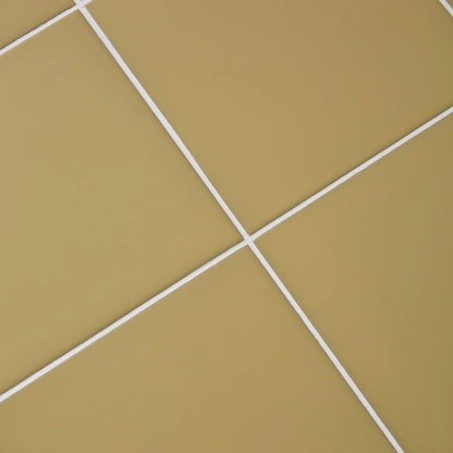 Sanderson Plain Ochre Porcelain Wall & Floor Tile 20x20cm