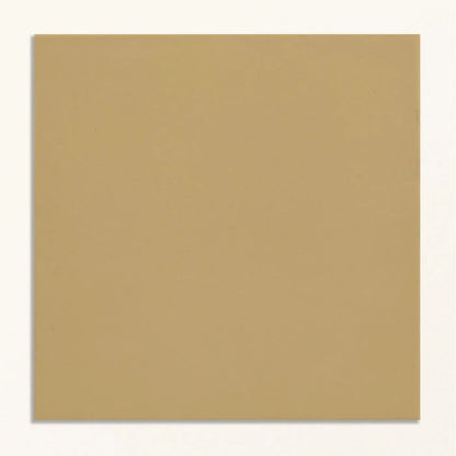 Sanderson Plain Ochre Porcelain Wall & Floor Tile 20x20cm