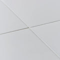 Sanderson Plain Orchid White Porcelain Wall & Floor Tile 20x20cm
