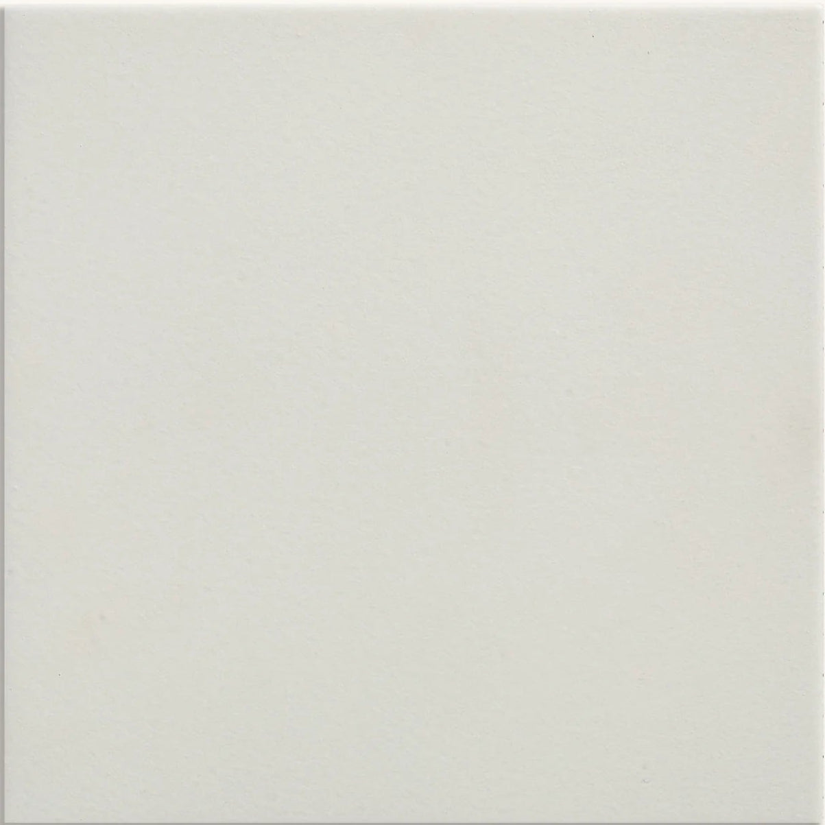 Sanderson Plain Orchid White Porcelain Wall & Floor Tile 20x20cm