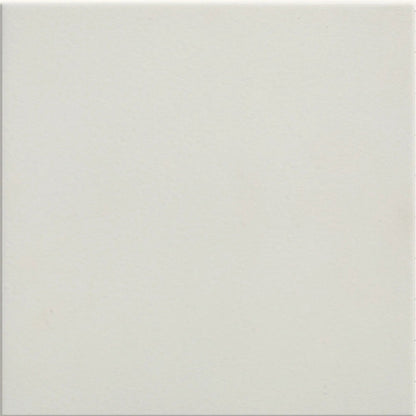Sanderson Plain Orchid White Porcelain Wall & Floor Tile 20x20cm