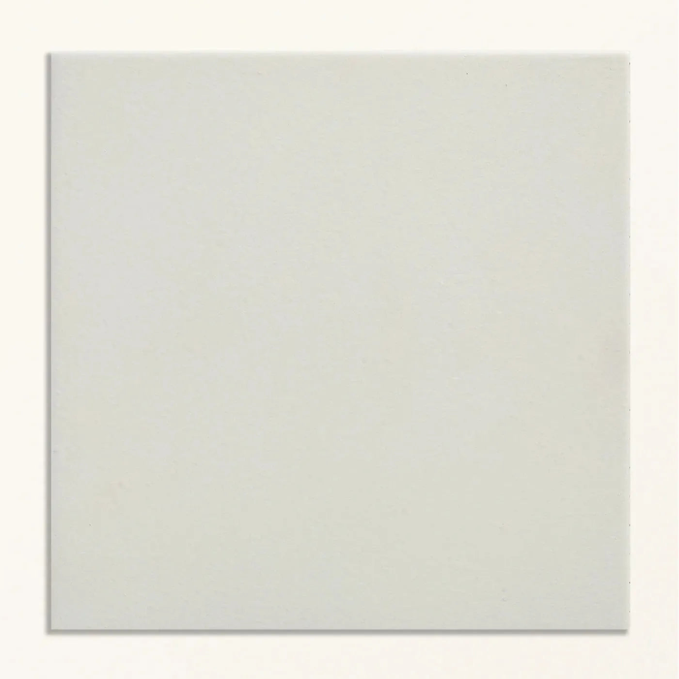 Sanderson Plain Orchid White Porcelain Wall & Floor Tile 20x20cm