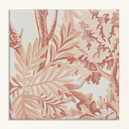 Sanderson Tapestry Trees Berry Mural Porcelain Wall & Floor Tile 20x20cm