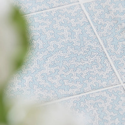 Sanderson Truffle Dove Blue Porcelain Wall & Floor Tile 20x20cm