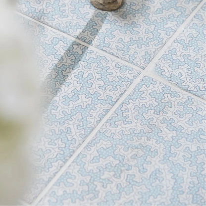 Sanderson Truffle Dove Blue Porcelain Wall & Floor Tile 20x20cm