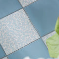Sanderson Plain Dove Blue Porcelain Wall & Floor Tile 20x20cm