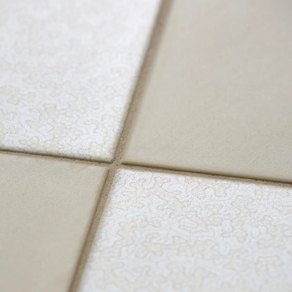 Sanderson Plain Ochre Porcelain Wall & Floor Tile 20x20cm