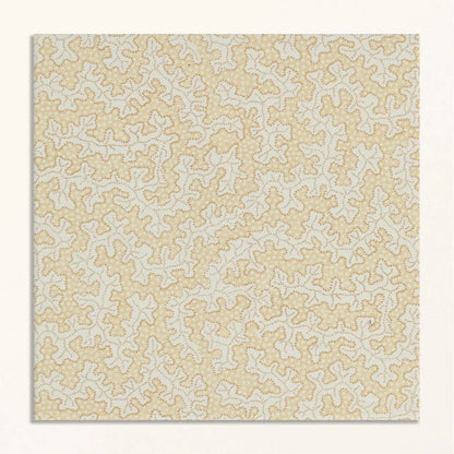 Sanderson Truffle Ochre Porcelain Wall & Floor Tile 20x20cm