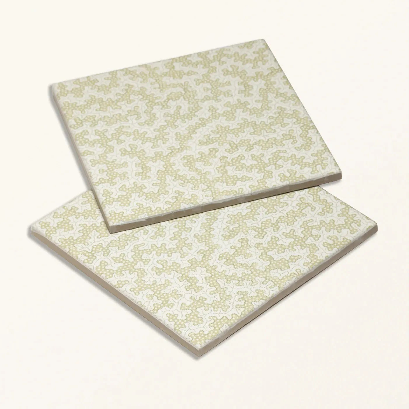 Sanderson Truffle Sage Porcelain Wall & Floor Tile 20x20cm