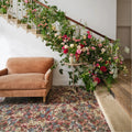 Sanderson Very Rose & Peony Madder Porcelain Wall & Floor Tile 20x20cm