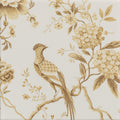 Sanderson Pillemont Toile Ochre Mural Porcelain Wall & Floor Tile 20x20cm