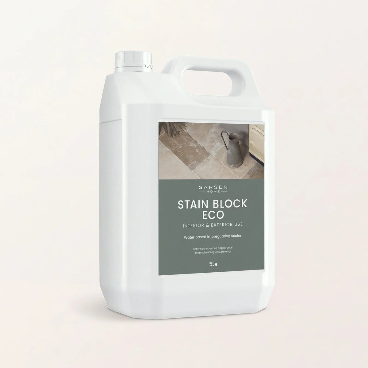 Ca'Pietra Sarsen Home Stain Block Eco water-based impregnating sealer 5 ltr bottle