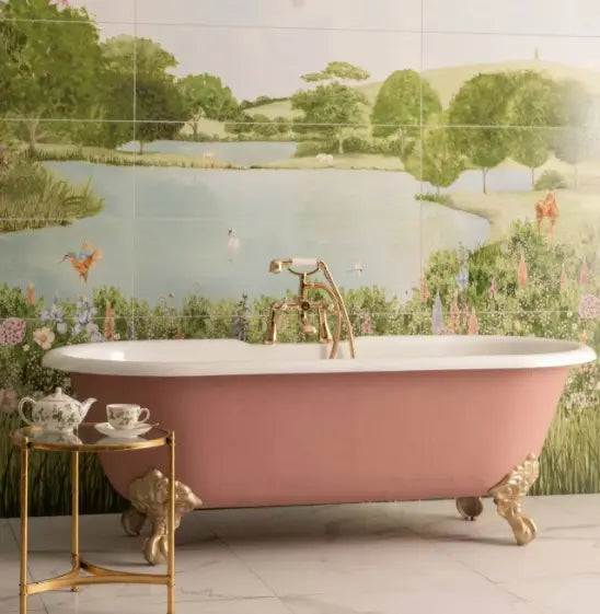 Original Style English Garden Panels A, B & C stocked by Hyperion Tiles