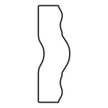 Scroll Moulding Side Profile
