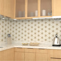 Shellstone Limestone - Mix Travertine Honed Starline Mosaic Tiles