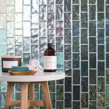 Silver Gloss Mosaic Radiance - Hyperion Tiles