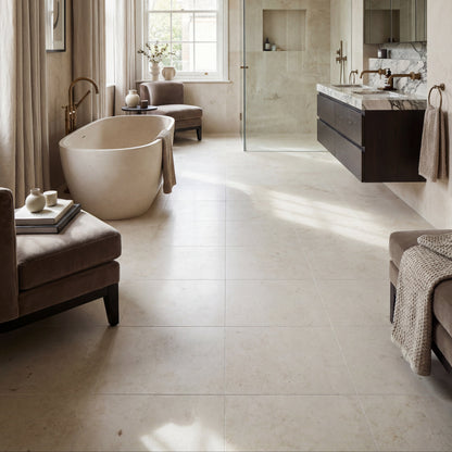 Sloane Porcelain Honed White Wall & Floor Tile