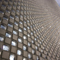 Spectrum Moonlight 31.6 x 31.6cm glass mosaic tile room setting