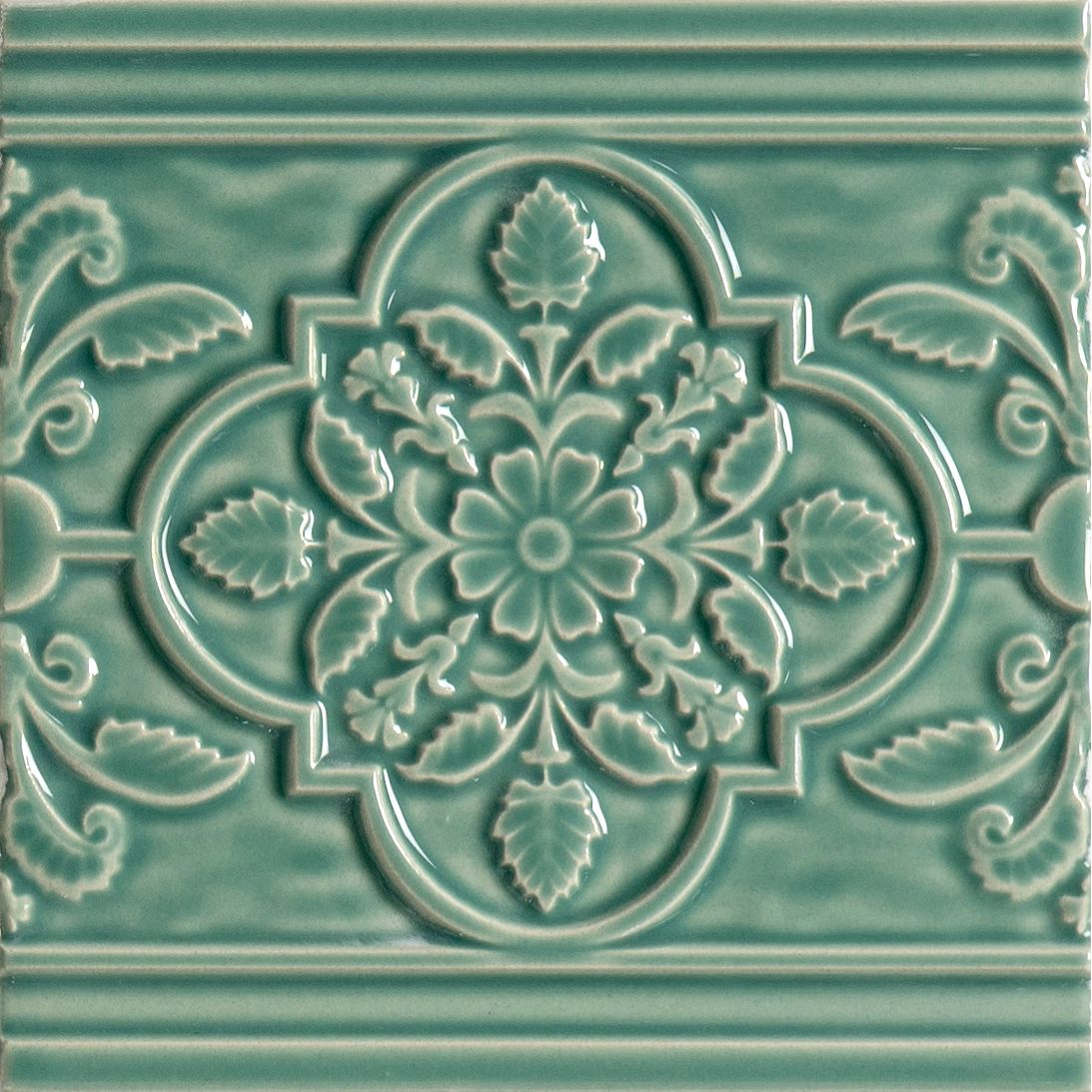 St. James on Jade Breeze Ceramic Wall Tile