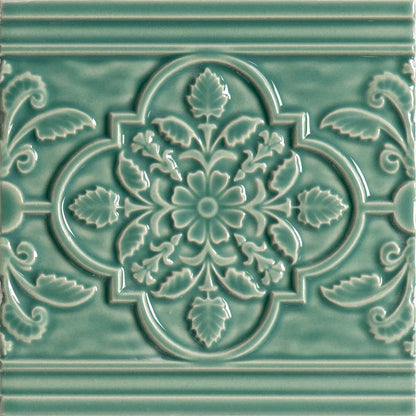 St. James on Jade Breeze Ceramic Wall Tile
