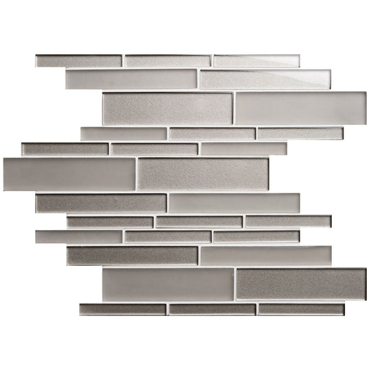 Starcia Mixed Format Glass Mosaic Wall Tile - alternate view