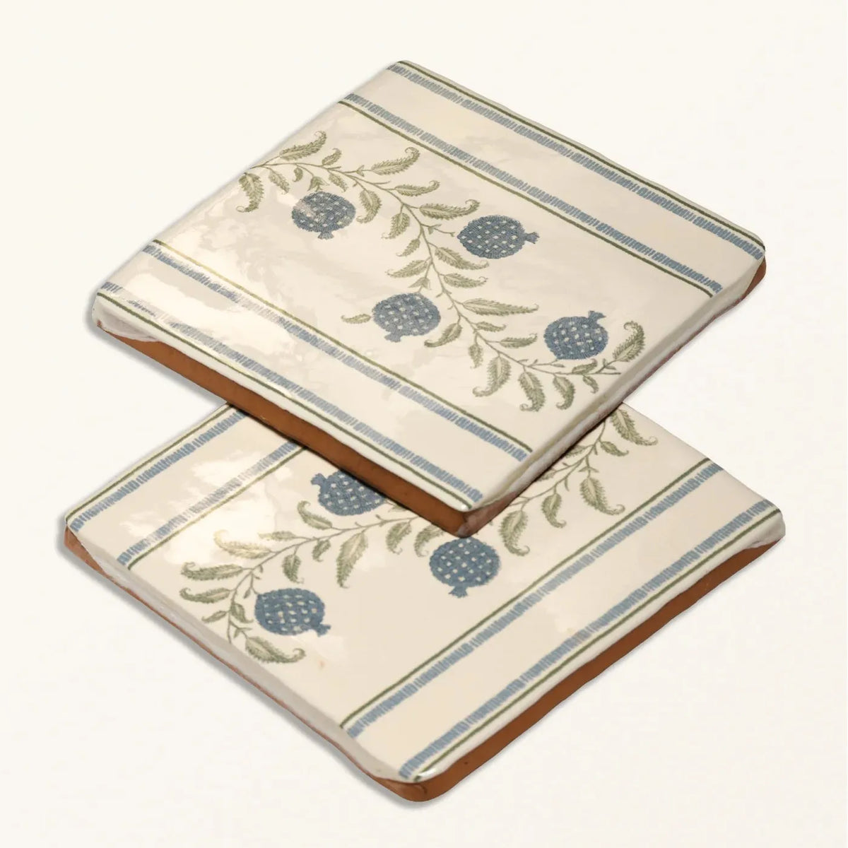 STUDIO Sanderson Anaar Pottery Blue Border
