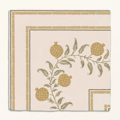 STUDIO Sanderson Anaar Ochre Border & Corner Wall Tile 13x13cm - thumbnail 4