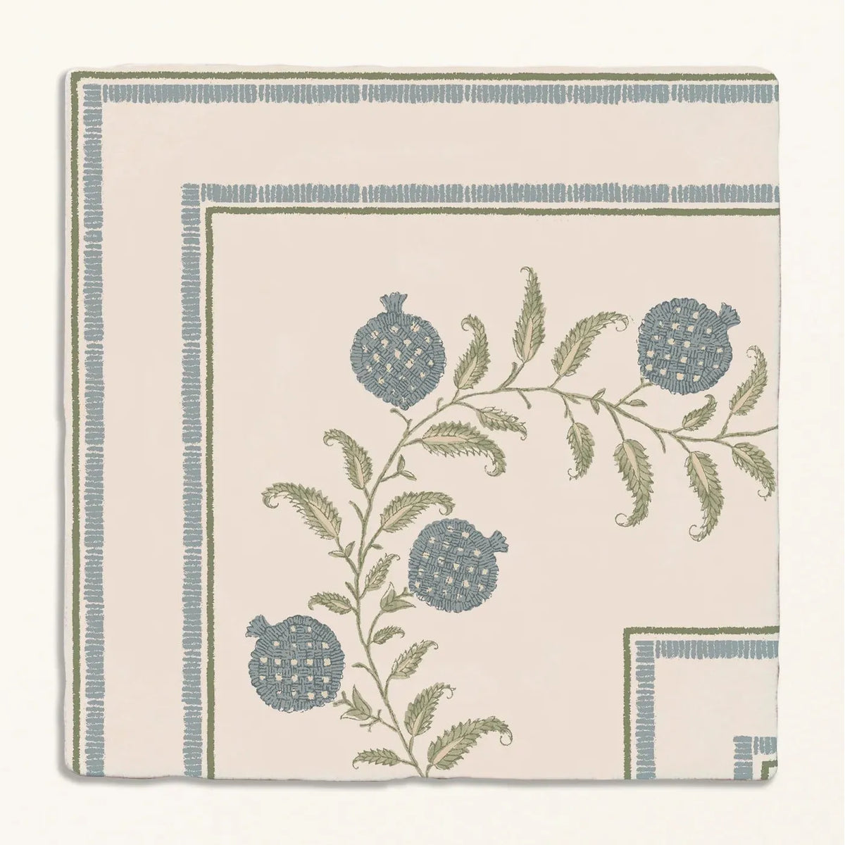STUDIO Sanderson Anaar Pottery Blue Corner