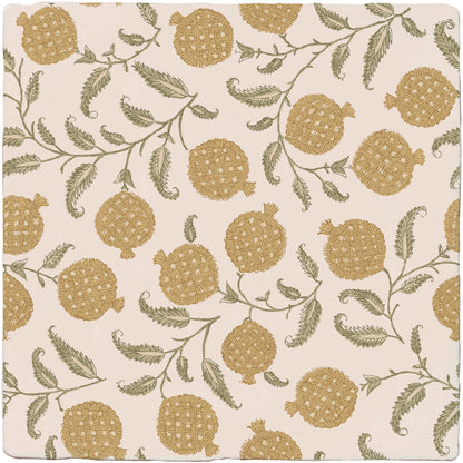 STUDIO Sanderson Anaar Ochre Ceramic Wall Tile 13x13cm