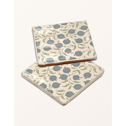 STUDIO Sanderson Anaar Pottery Blue Ceramic Wall Tile 13x13cm - thumbnail 8