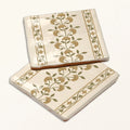 STUDIO Sanderson Anthos Ochre Border & Corner Ceramic Wall Tile 13x13cm