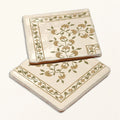 STUDIO Sanderson Anthos Ochre Border & Corner Ceramic Wall Tile 13x13cm