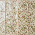 STUDIO Sanderson Anthos Pink Clay Ceramic Wall Tile 13x13cm