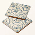 STUDIO Sanderson Anthos Pottery Blue Ceramic Wall Tile 13x13cm