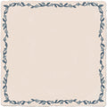 STUDIO Sanderson Aesop's Fables plain Frame tile in Pottery Blue