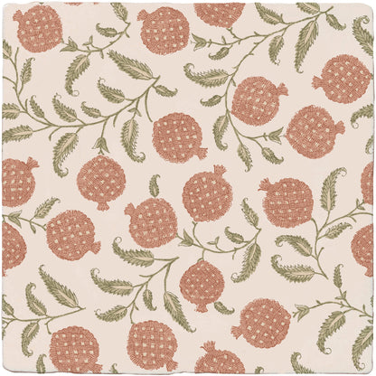 STUDIO Sanderson Anaar Pink Clay Ceramic Wall Tile 13x13cm