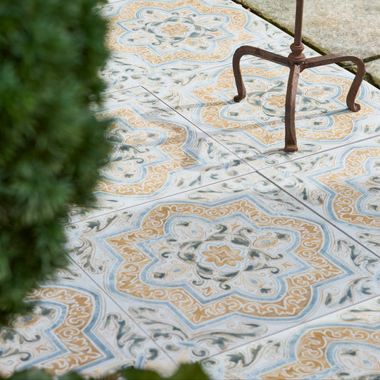 Tapestry Porcelain Paving Textured Arabic Floor Tile 61x61cm