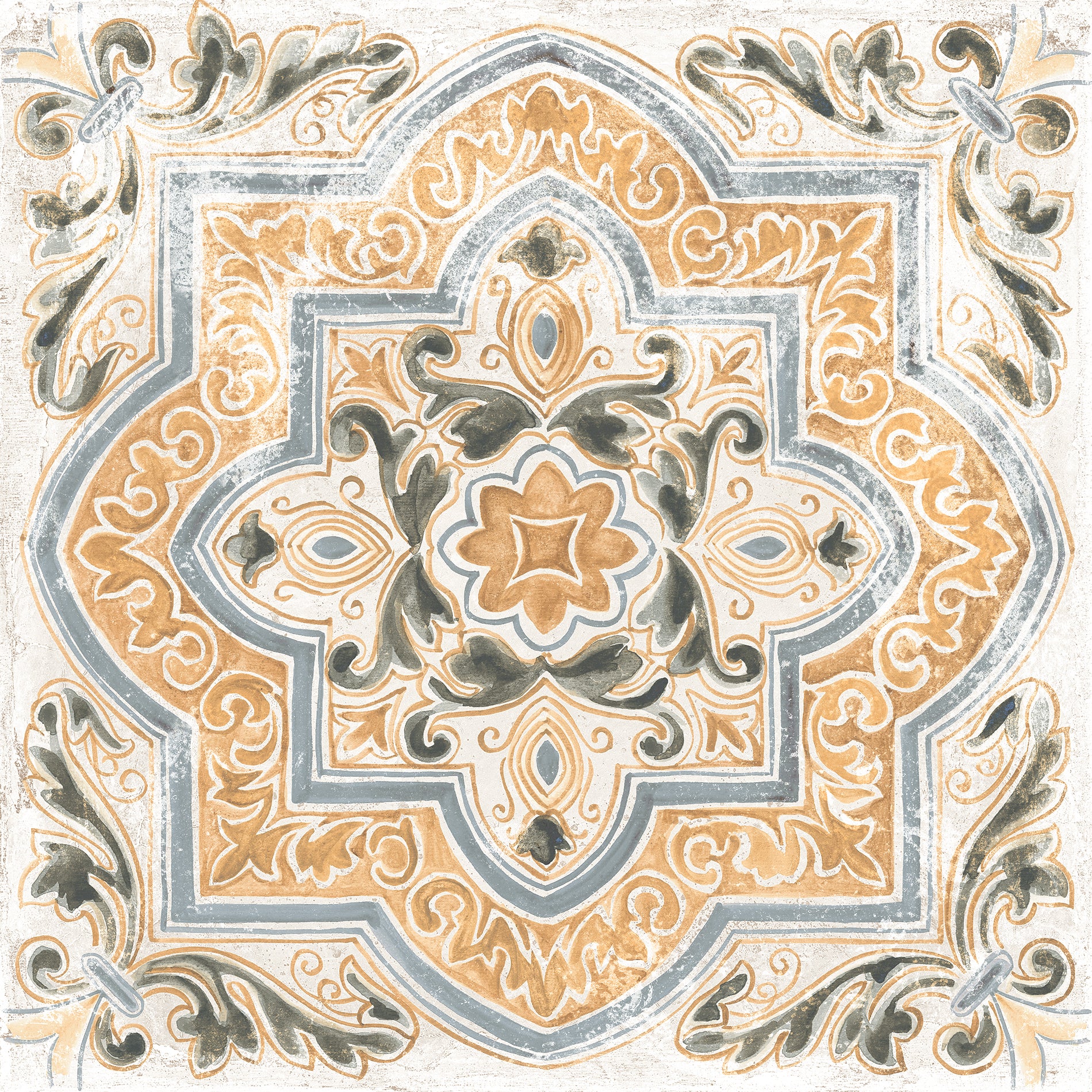 Tapestry Porcelain Paving Textured Arabic Floor Tile 61x61cm