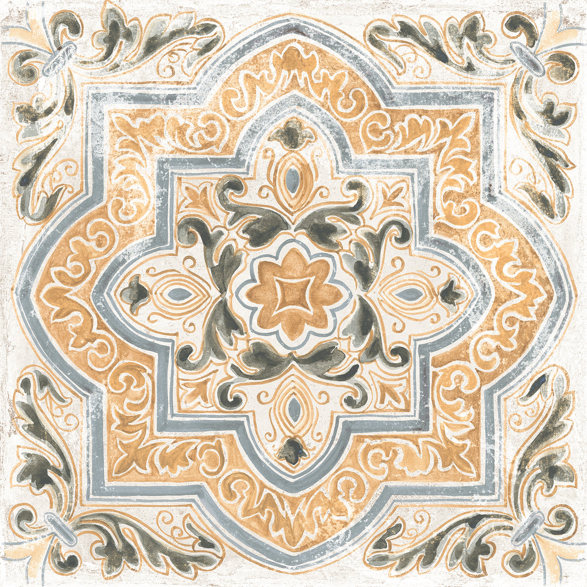 Tapestry Porcelain Paving Textured Arabic Floor Tile 61x61cm