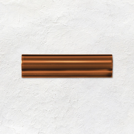 Teapot Brown Albert Moulding Ceramic Wall Tile 152x40mm
