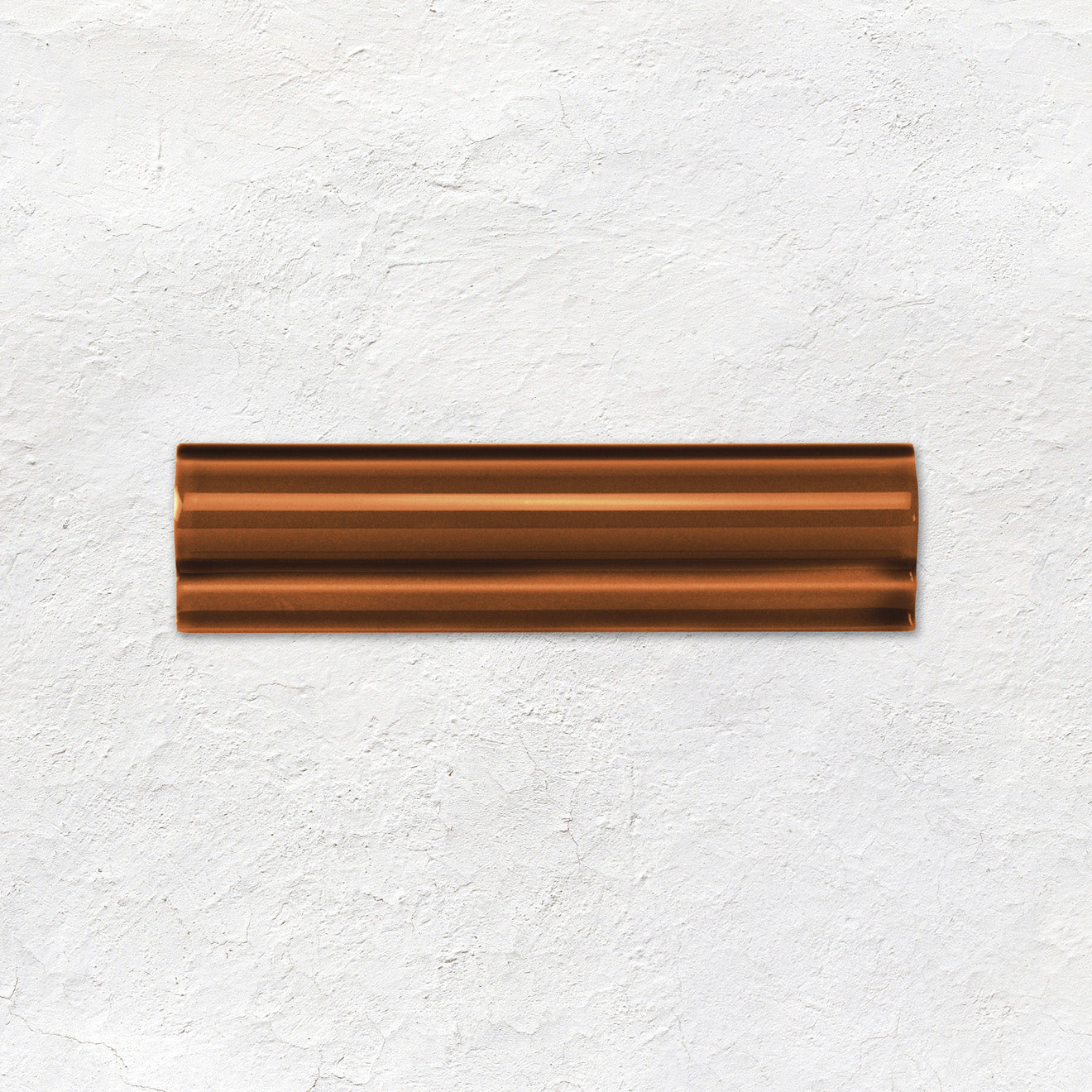 Teapot Brown Albert Moulding Ceramic Wall Tile 152x40mm