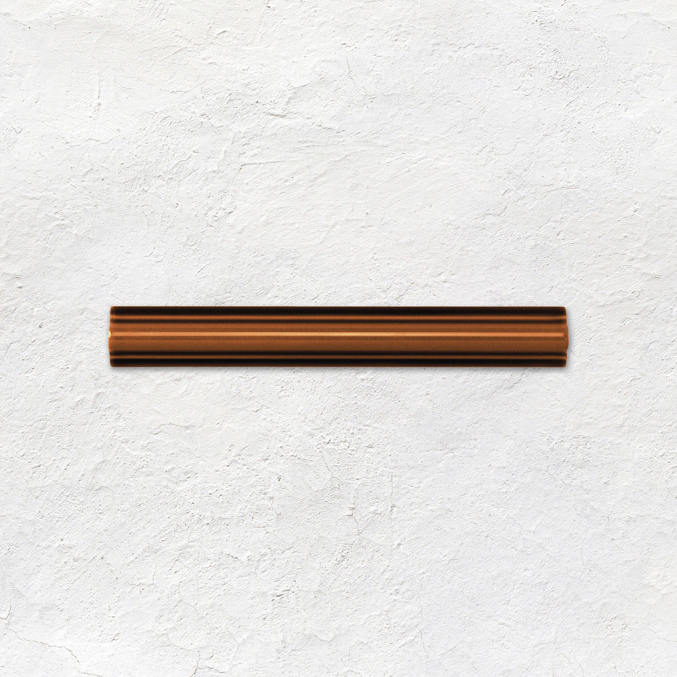 Teapot Brown Astragal Moulding Ceramic Wall Tile 152x21mm