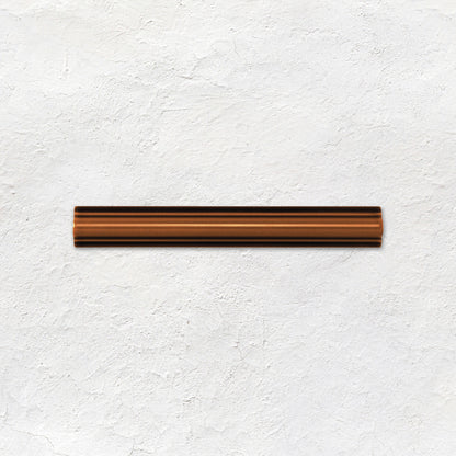 Teapot Brown Astragal Moulding Ceramic Wall Tile 152x21mm