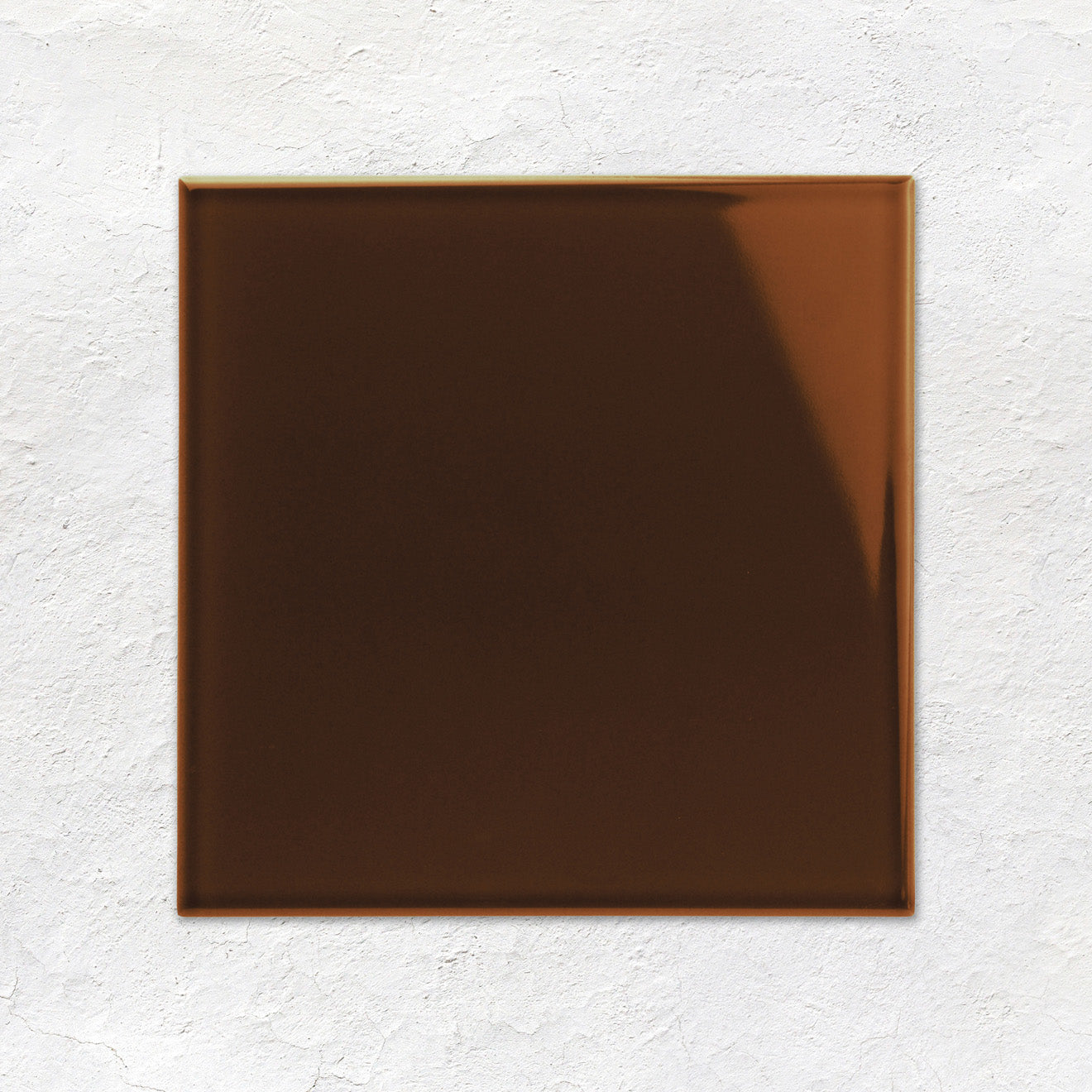 Teapot Brown Field Tile 152x152mm
