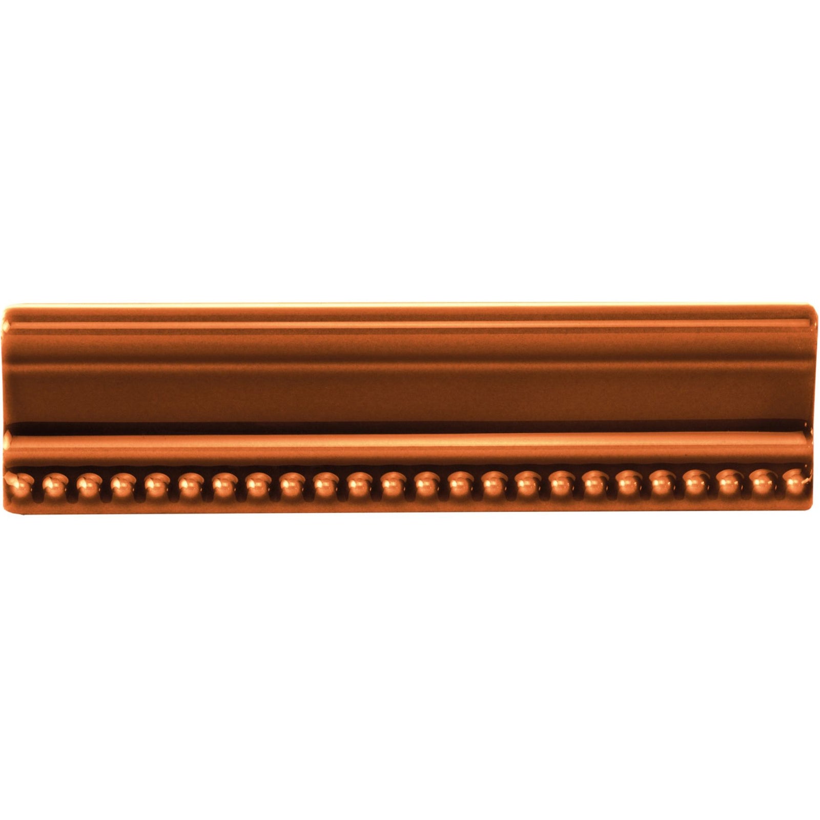 Teapot Brown Hogarth Moulding Ceramic Wall Tile 152x38mm