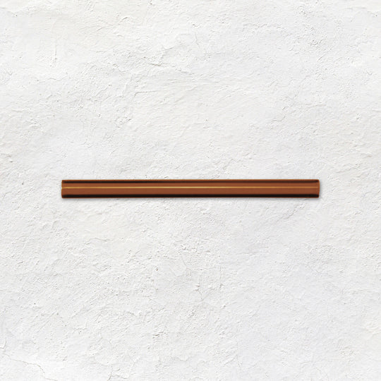 Teapot Brown Omega Moulding Ceramic Wall Tile 152x12mm